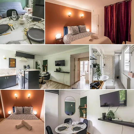 Daire Le 1er General - Center - Free Park *